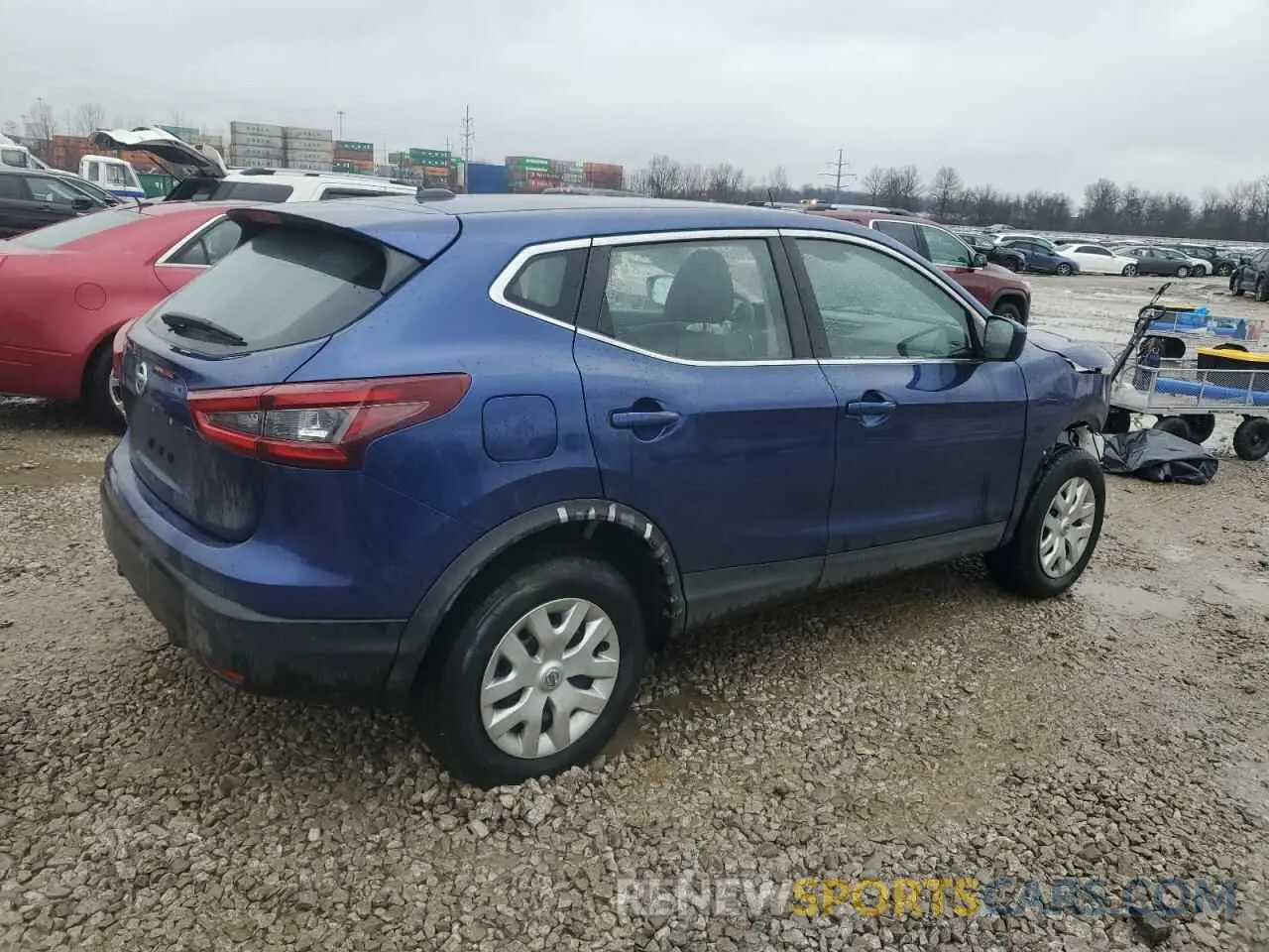 3 Photograph of a damaged car JN1BJ1CVXLW266827 NISSAN ROGUE 2020