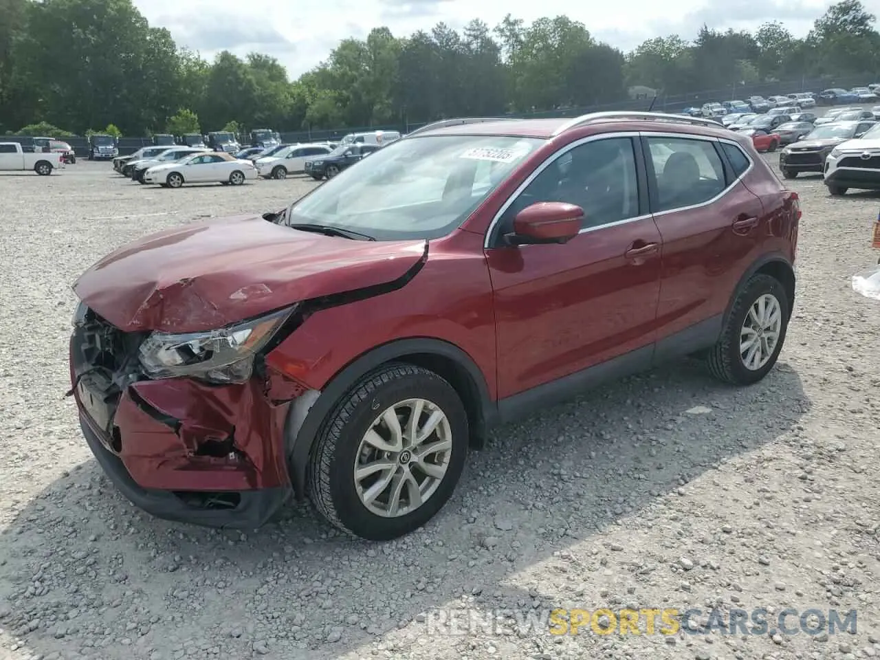 1 Фотография поврежденного автомобиля JN1BJ1CVXLW274345 NISSAN ROGUE 2020