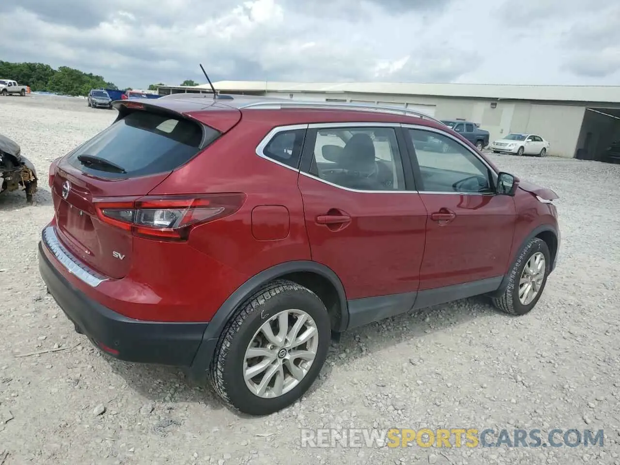 3 Фотография поврежденного автомобиля JN1BJ1CVXLW274345 NISSAN ROGUE 2020