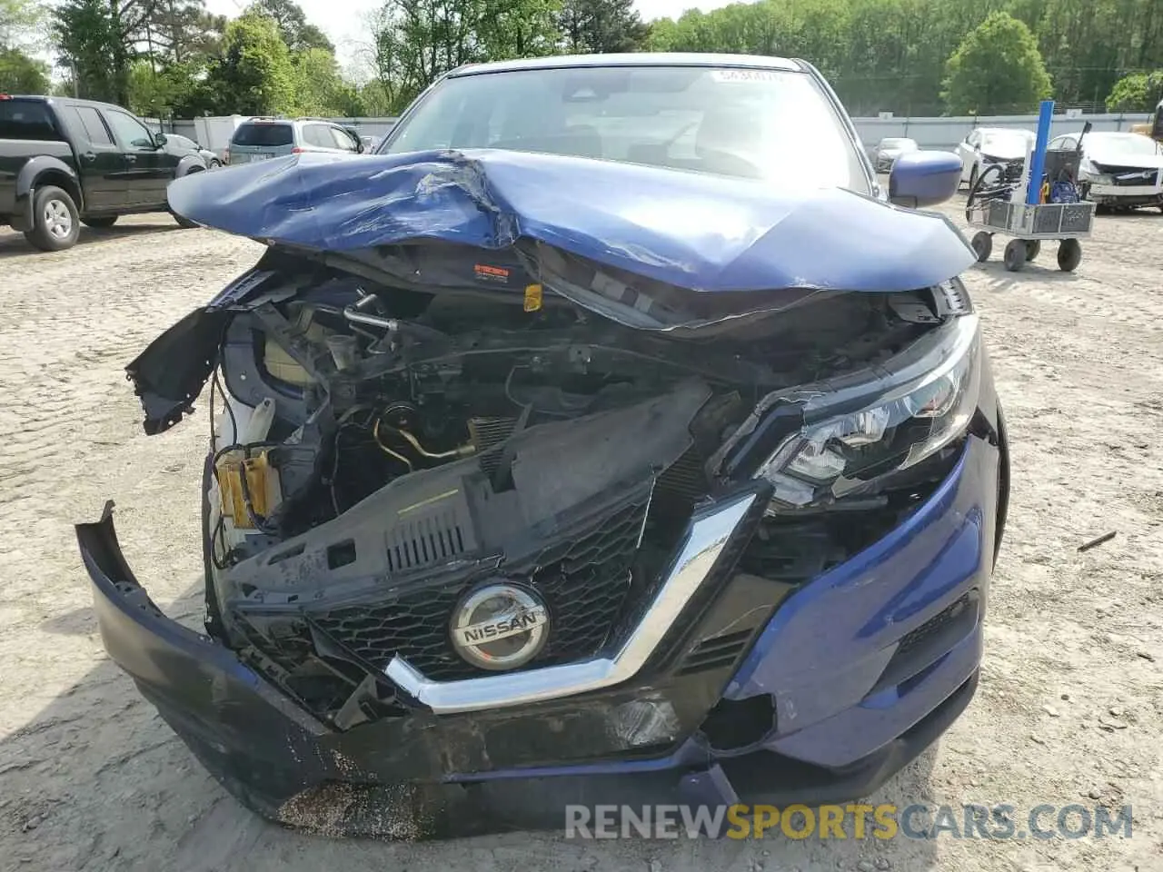 5 Photograph of a damaged car JN1BJ1CVXLW278220 NISSAN ROGUE 2020