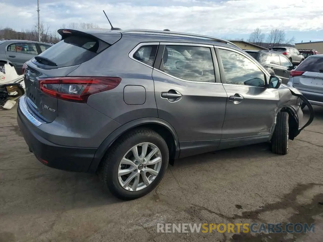 3 Фотография поврежденного автомобиля JN1BJ1CW0LW651077 NISSAN ROGUE 2020