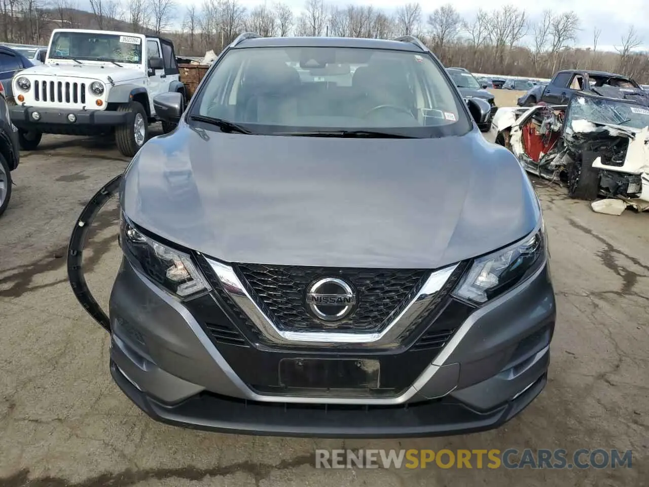 5 Фотография поврежденного автомобиля JN1BJ1CW0LW651077 NISSAN ROGUE 2020