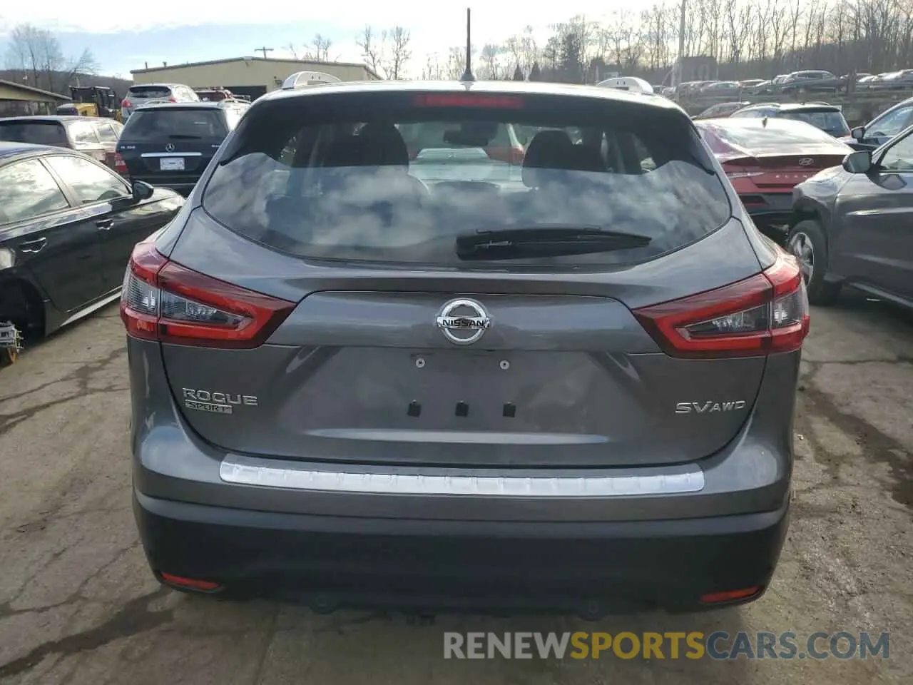 6 Фотография поврежденного автомобиля JN1BJ1CW0LW651077 NISSAN ROGUE 2020