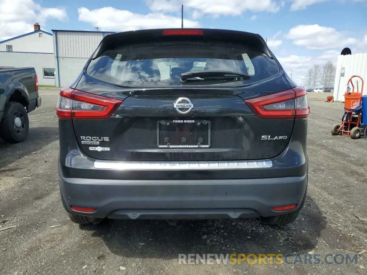 6 Фотография поврежденного автомобиля JN1BJ1CW1LW363908 NISSAN ROGUE 2020