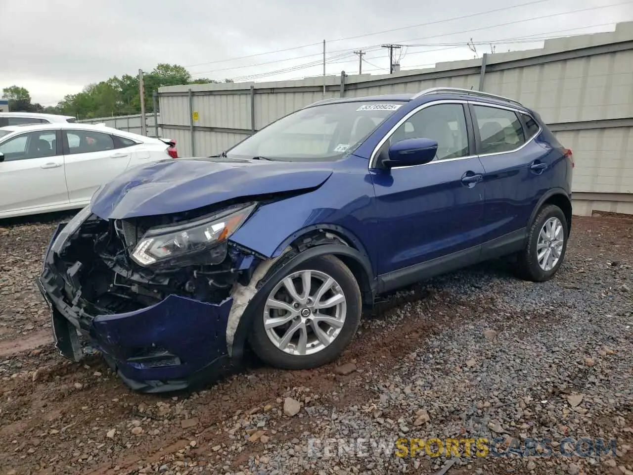 1 Photograph of a damaged car JN1BJ1CW1LW391272 NISSAN ROGUE 2020