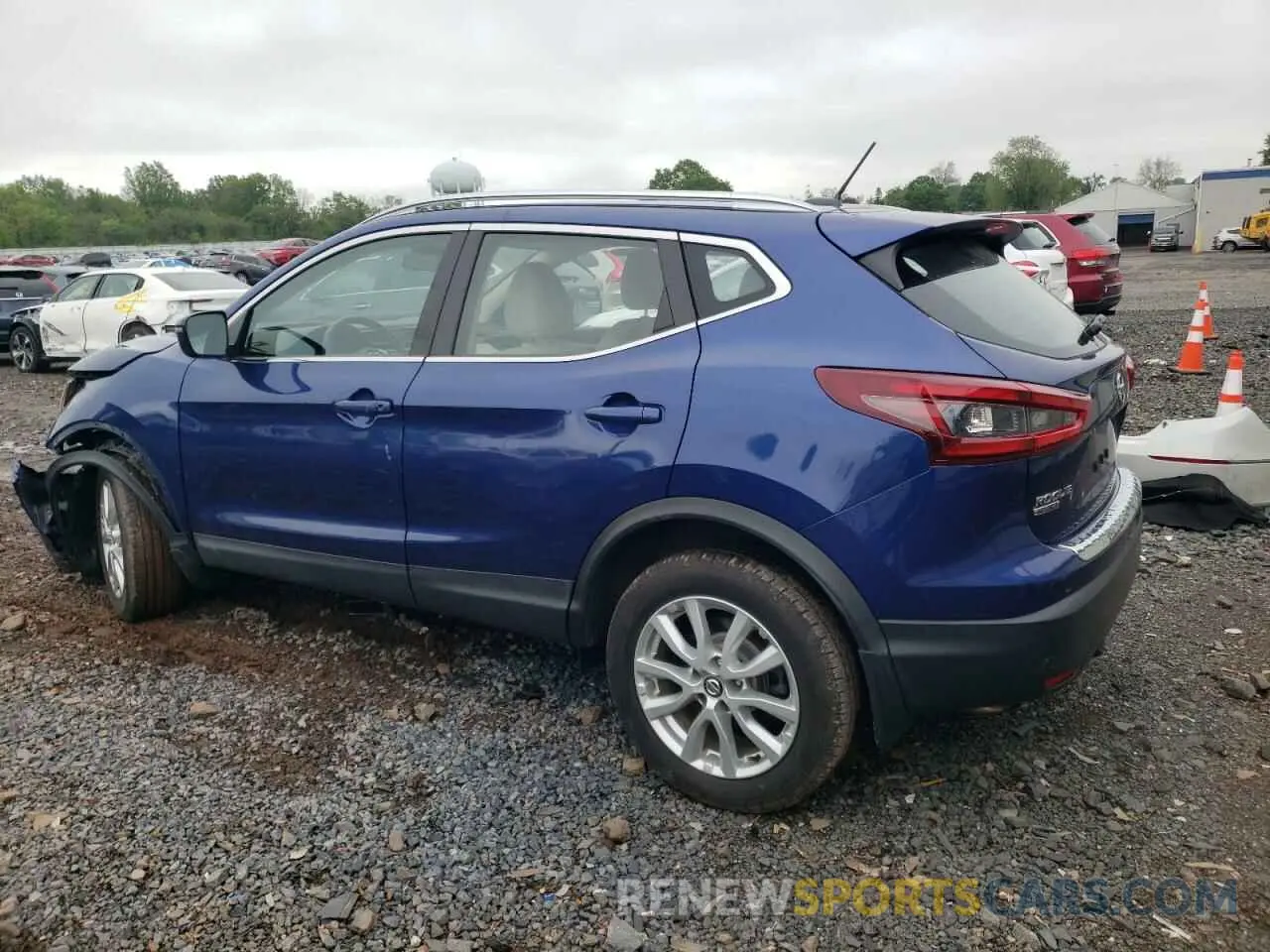 2 Photograph of a damaged car JN1BJ1CW1LW391272 NISSAN ROGUE 2020