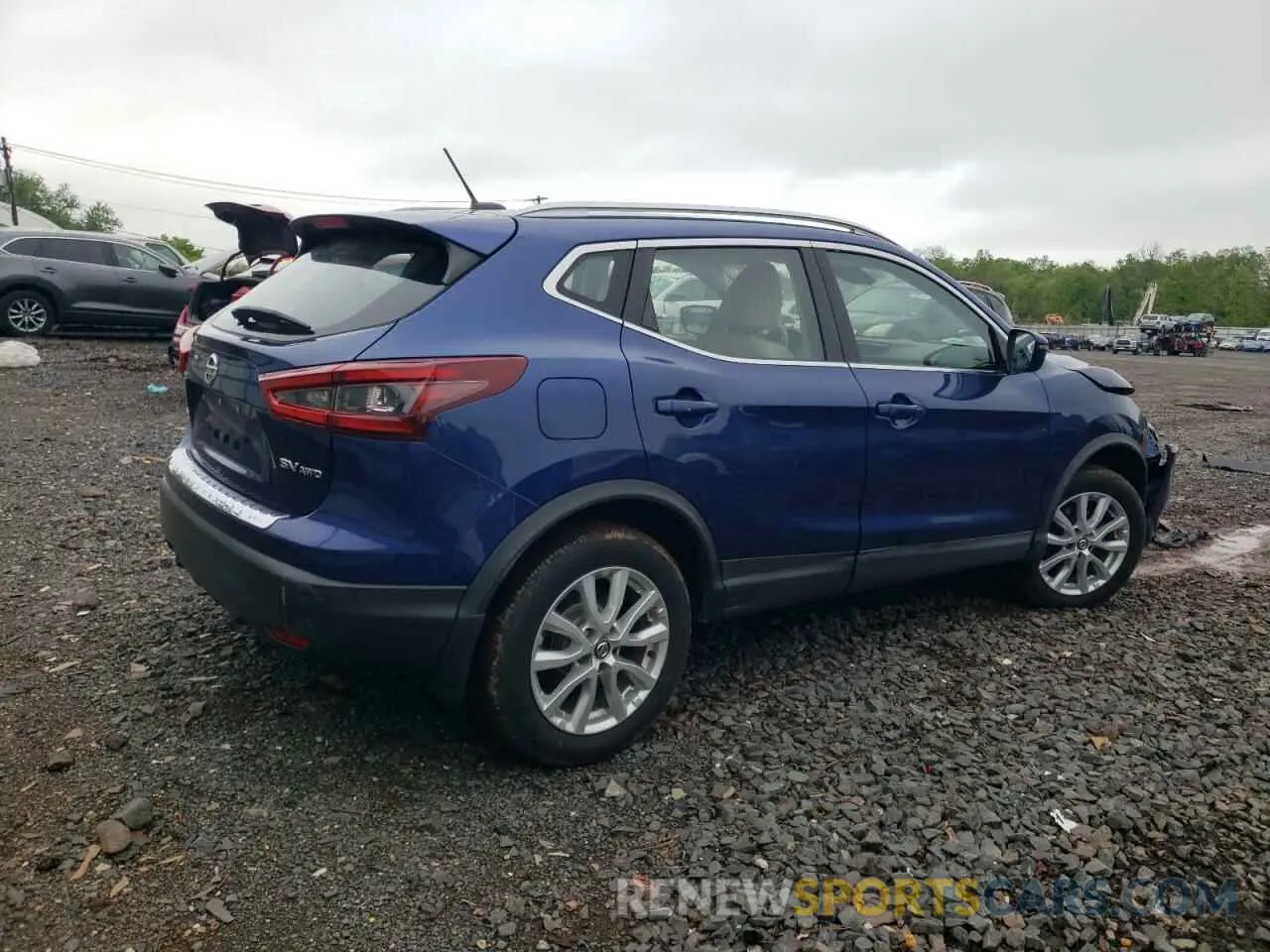 3 Photograph of a damaged car JN1BJ1CW1LW391272 NISSAN ROGUE 2020