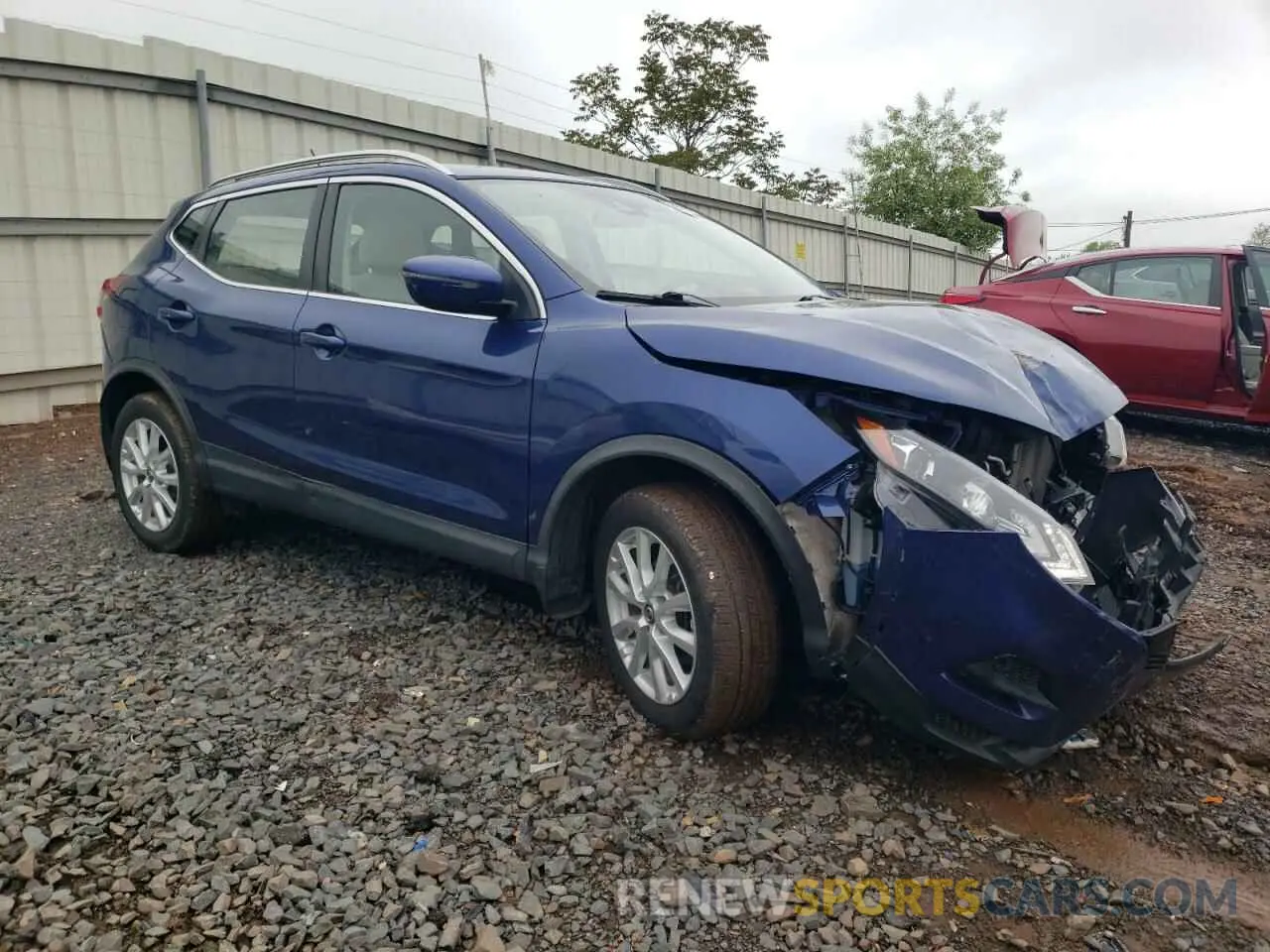 4 Photograph of a damaged car JN1BJ1CW1LW391272 NISSAN ROGUE 2020
