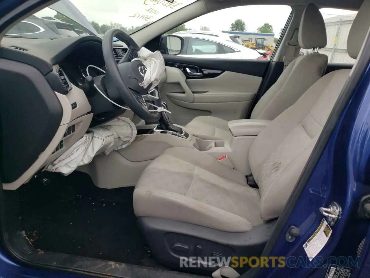 7 Photograph of a damaged car JN1BJ1CW1LW391272 NISSAN ROGUE 2020