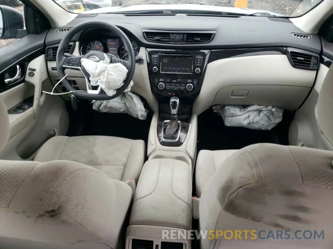 8 Photograph of a damaged car JN1BJ1CW1LW391272 NISSAN ROGUE 2020