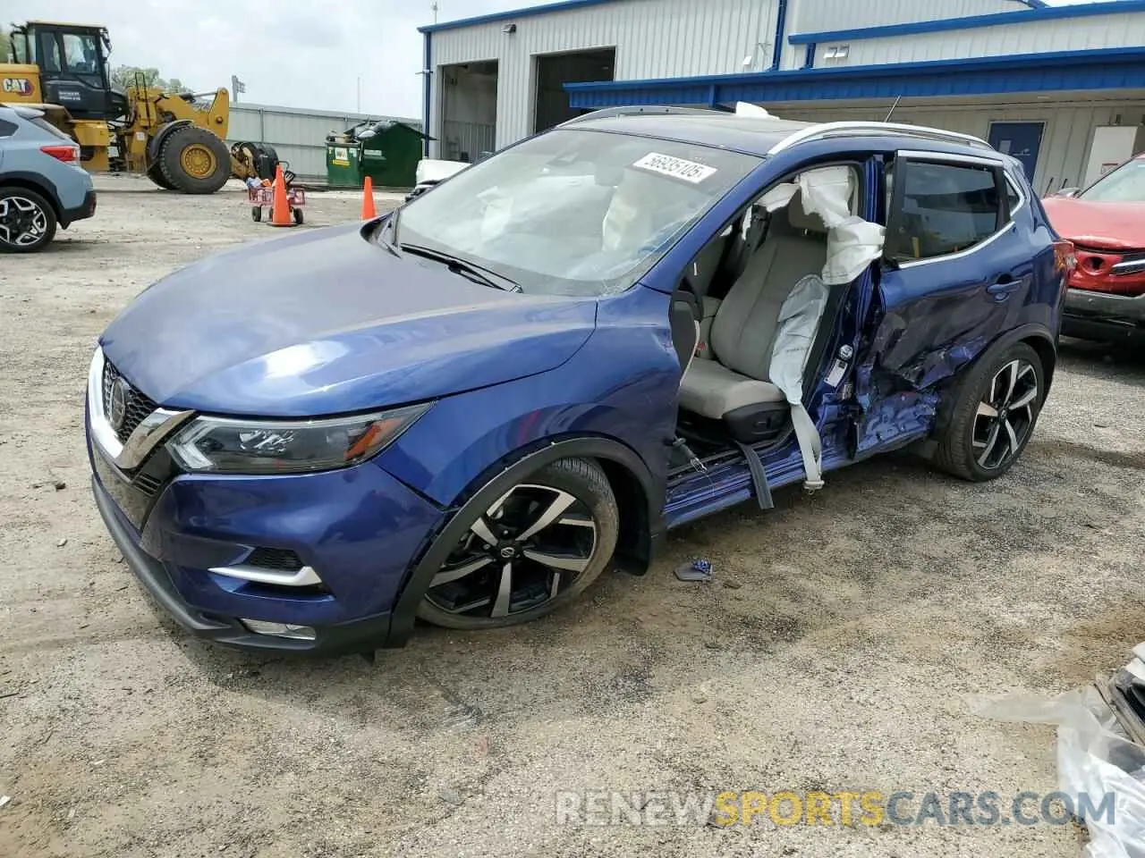 1 Фотография поврежденного автомобиля JN1BJ1CW2LW376649 NISSAN ROGUE 2020