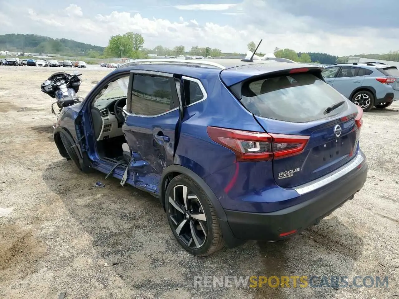2 Фотография поврежденного автомобиля JN1BJ1CW2LW376649 NISSAN ROGUE 2020