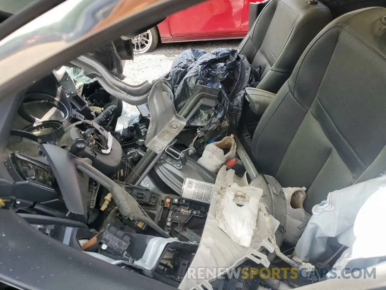 7 Photograph of a damaged car JN1BJ1CW2LW376909 NISSAN ROGUE 2020