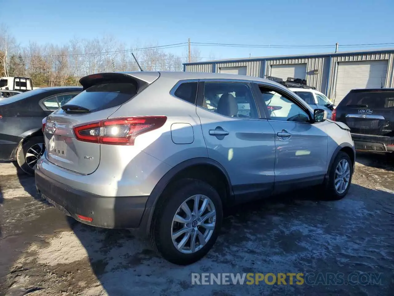3 Фотография поврежденного автомобиля JN1BJ1CW2LW648035 NISSAN ROGUE 2020