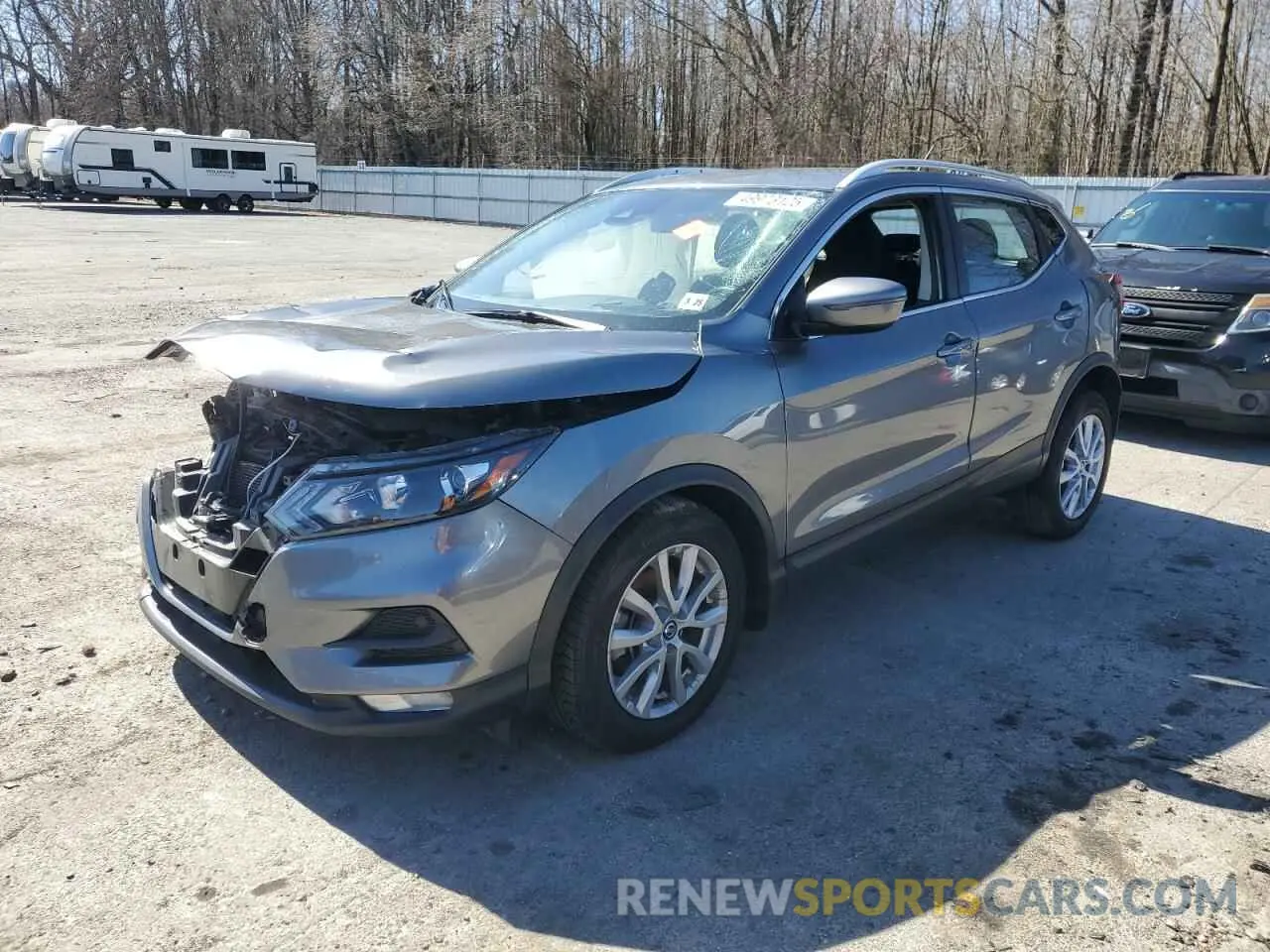 1 Фотография поврежденного автомобиля JN1BJ1CW2LW650190 NISSAN ROGUE 2020