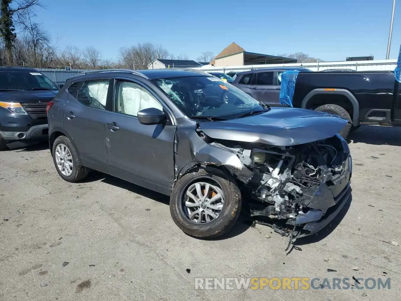4 Фотография поврежденного автомобиля JN1BJ1CW2LW650190 NISSAN ROGUE 2020