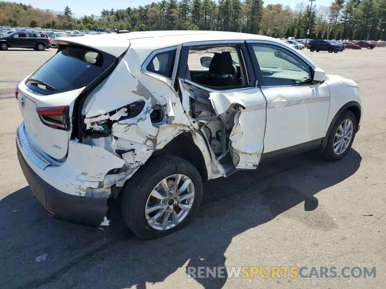 3 Photograph of a damaged car JN1BJ1CW3LW375302 NISSAN ROGUE 2020
