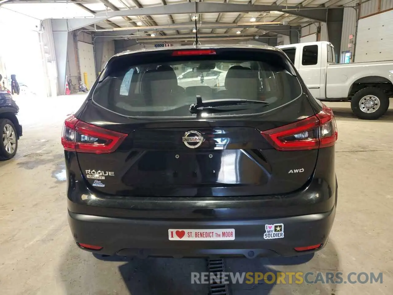 6 Фотография поврежденного автомобиля JN1BJ1CW3LW644382 NISSAN ROGUE 2020