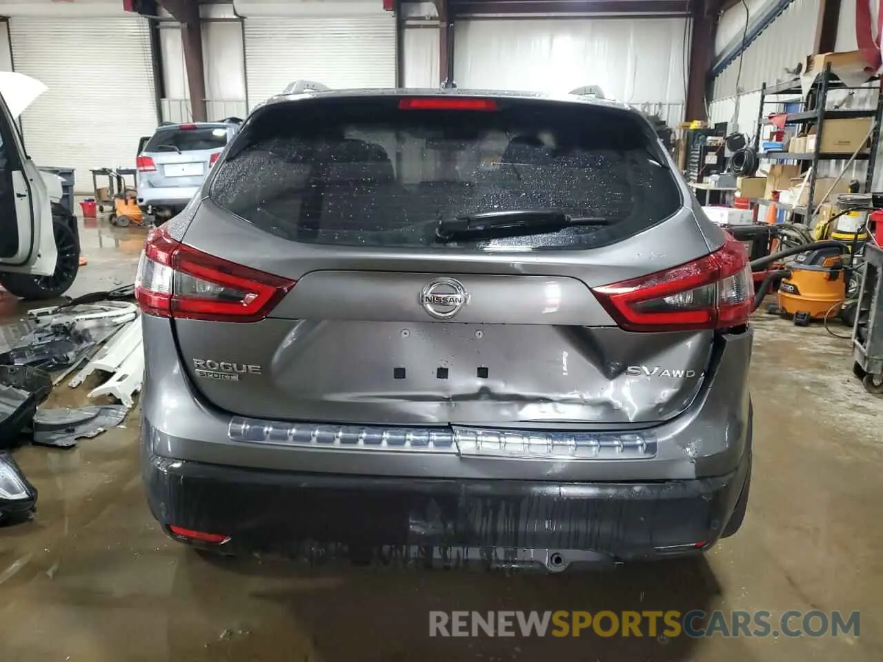 6 Фотография поврежденного автомобиля JN1BJ1CW4LW373980 NISSAN ROGUE 2020