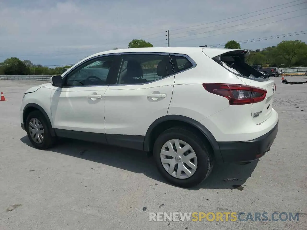 2 Photograph of a damaged car JN1BJ1CW4LW387958 NISSAN ROGUE 2020