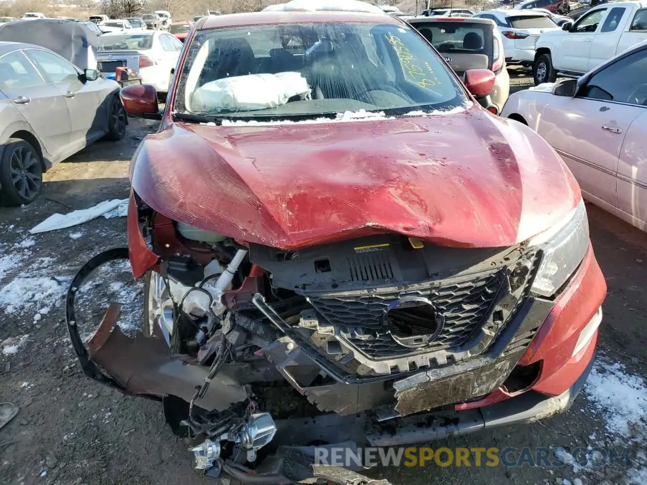 5 Photograph of a damaged car JN1BJ1CW4LW390200 NISSAN ROGUE 2020