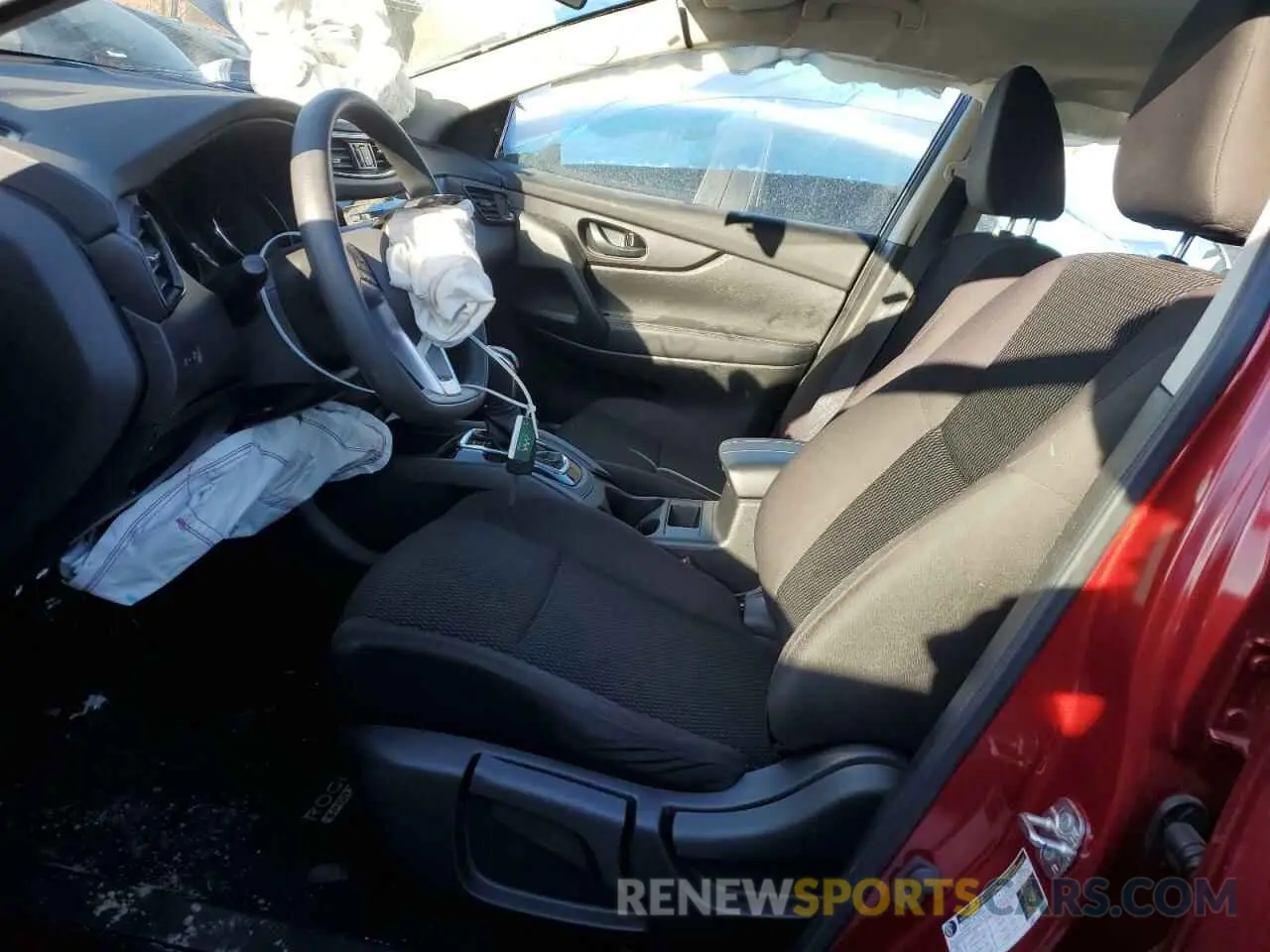 7 Photograph of a damaged car JN1BJ1CW4LW390200 NISSAN ROGUE 2020
