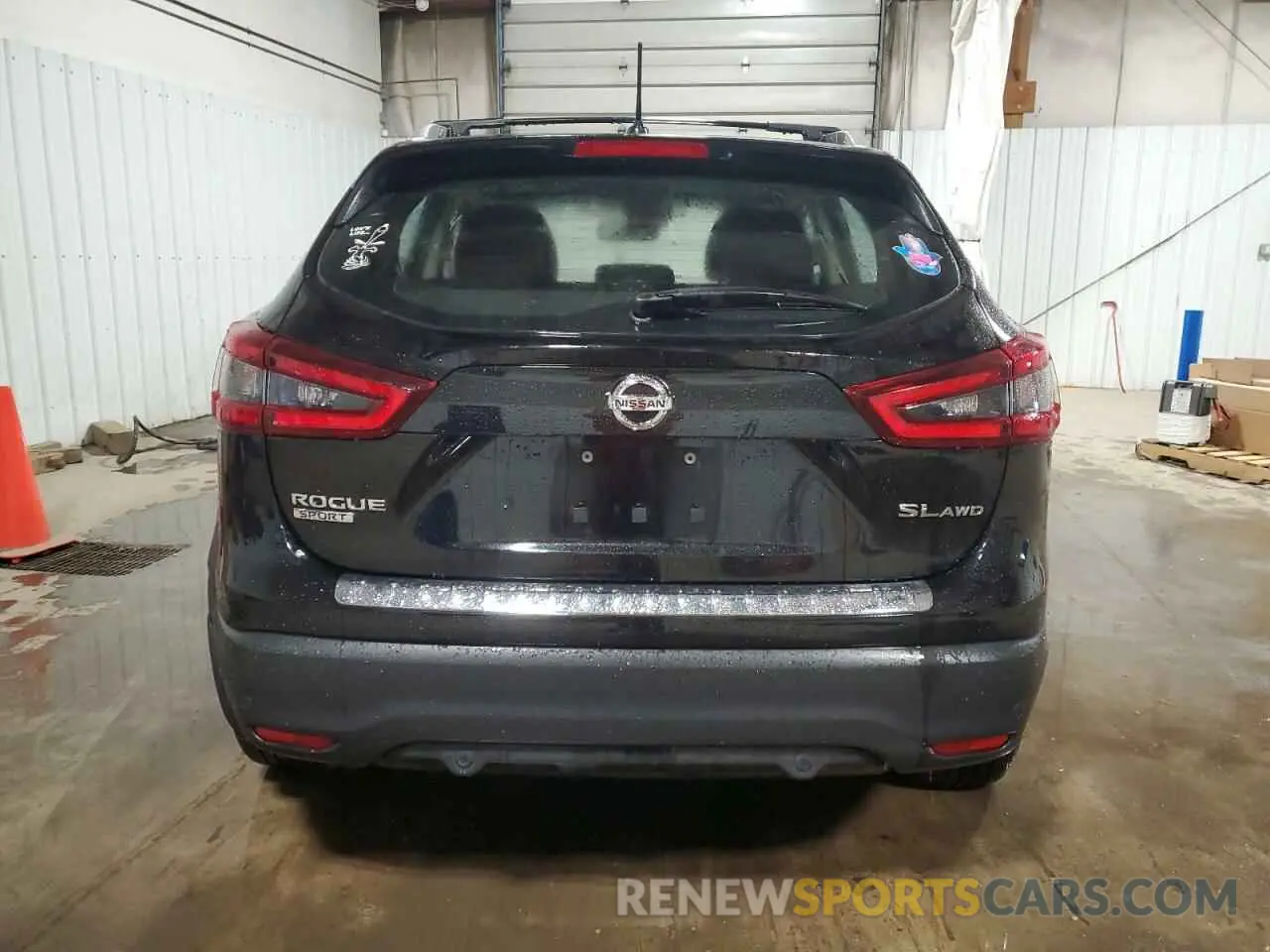 6 Фотография поврежденного автомобиля JN1BJ1CW4LW641507 NISSAN ROGUE 2020