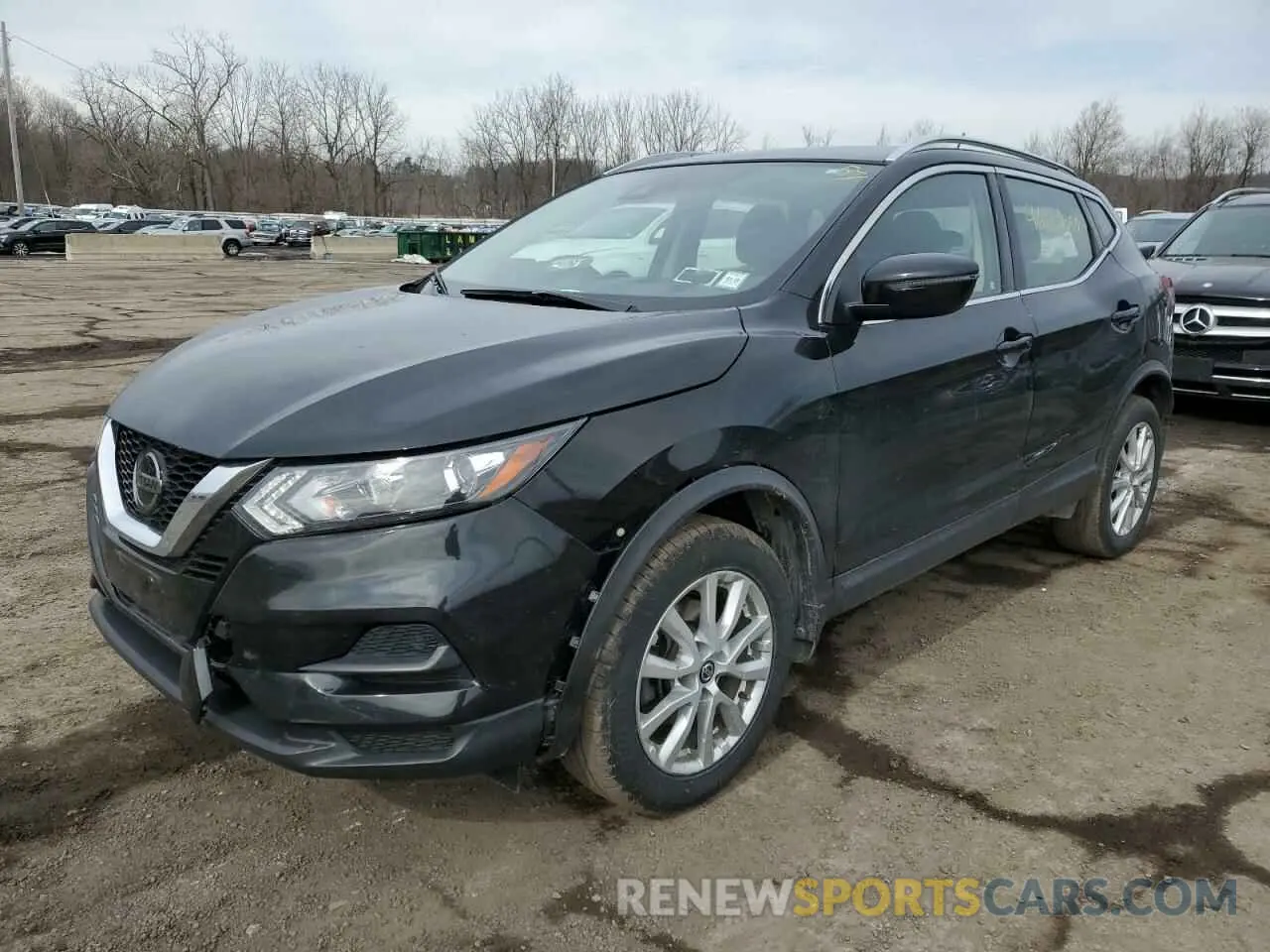 1 Photograph of a damaged car JN1BJ1CW5LW387225 NISSAN ROGUE 2020
