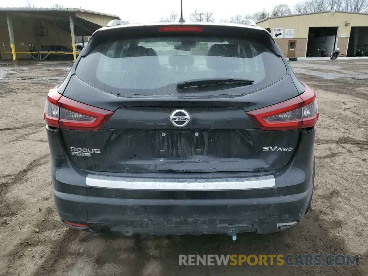 6 Photograph of a damaged car JN1BJ1CW5LW387225 NISSAN ROGUE 2020