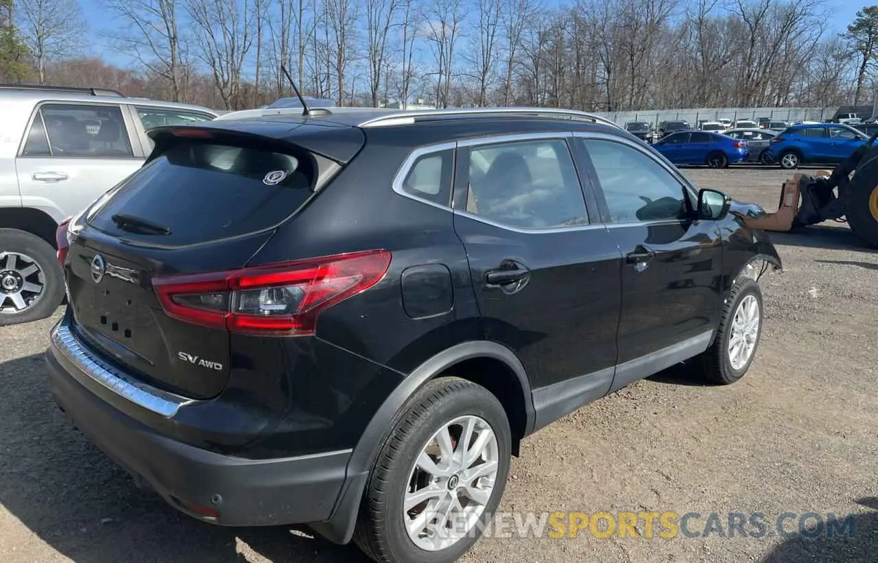 4 Photograph of a damaged car JN1BJ1CW5LW645002 NISSAN ROGUE 2020