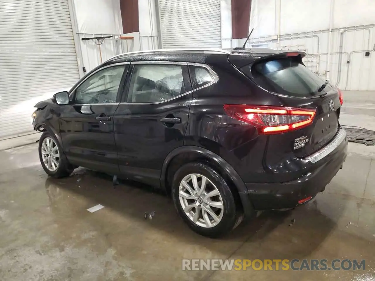 2 Photograph of a damaged car JN1BJ1CW5LW649079 NISSAN ROGUE 2020