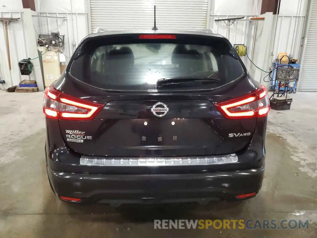 6 Photograph of a damaged car JN1BJ1CW5LW649079 NISSAN ROGUE 2020