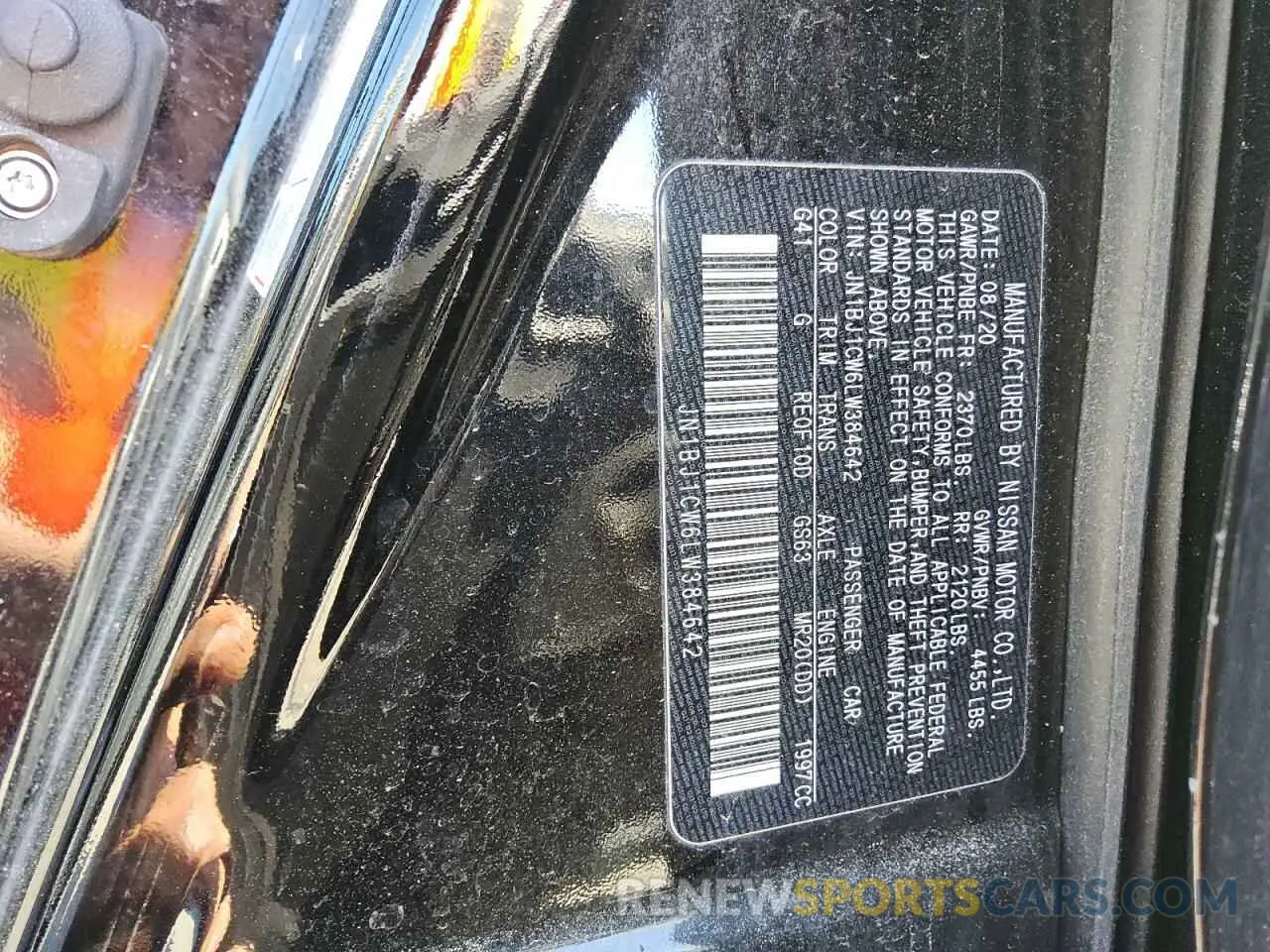 13 Фотография поврежденного автомобиля JN1BJ1CW6LW384642 NISSAN ROGUE 2020