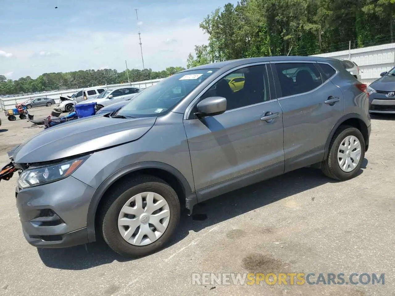 1 Photograph of a damaged car JN1BJ1CW6LW646367 NISSAN ROGUE 2020