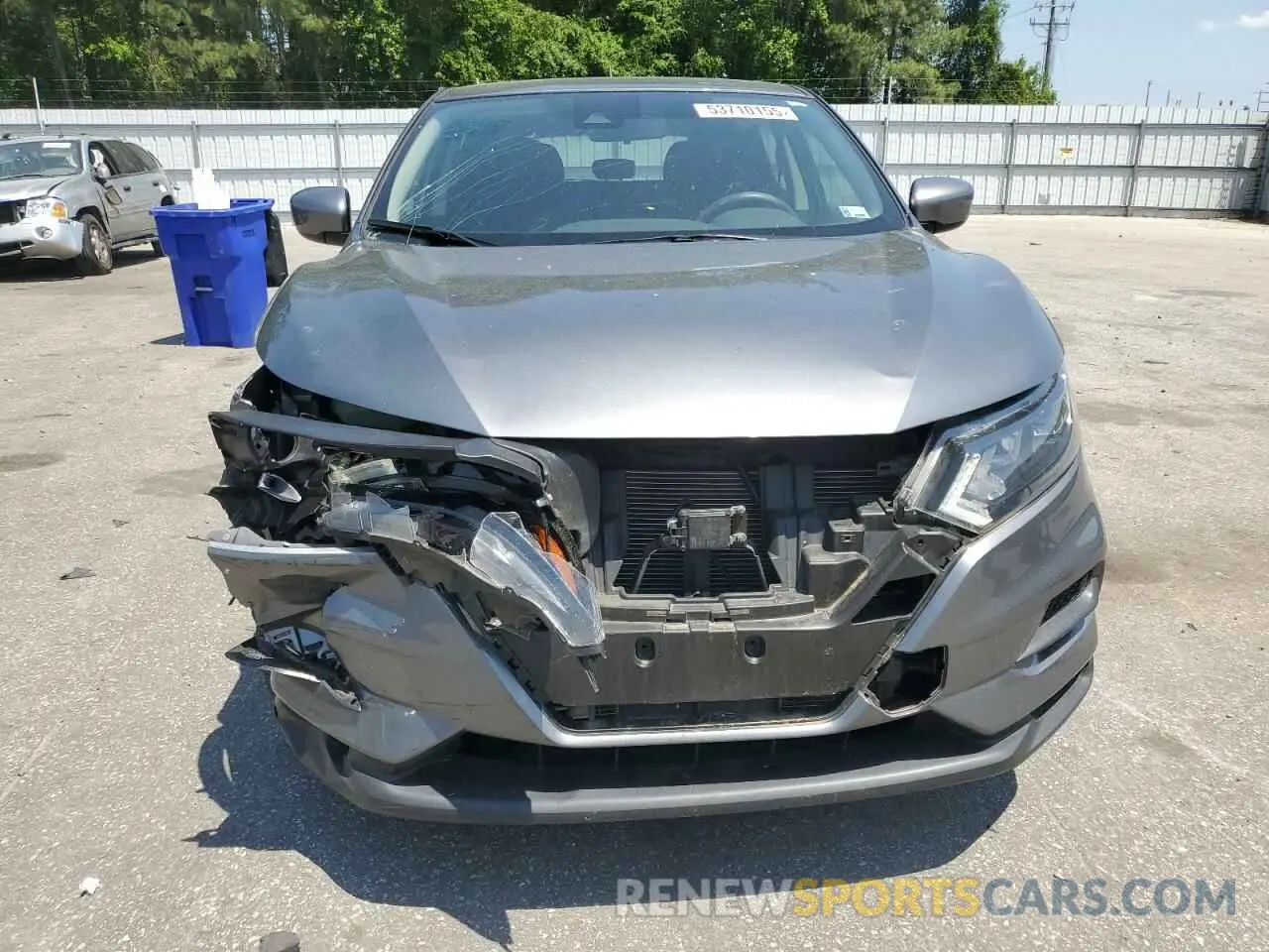 5 Photograph of a damaged car JN1BJ1CW6LW646367 NISSAN ROGUE 2020