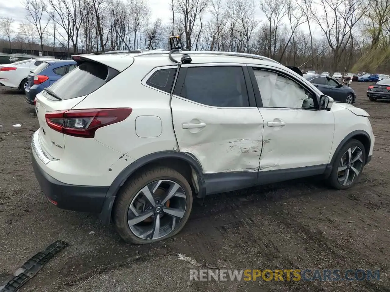 3 Photograph of a damaged car JN1BJ1CW7LW365100 NISSAN ROGUE 2020