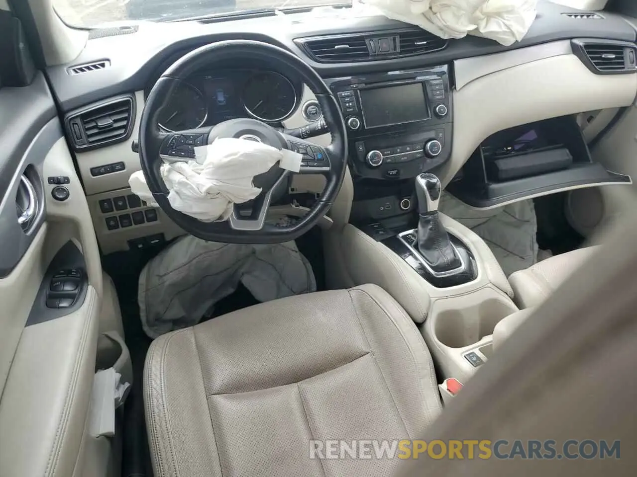 8 Photograph of a damaged car JN1BJ1CW7LW365100 NISSAN ROGUE 2020