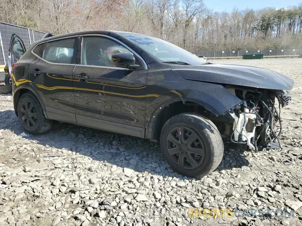 4 Фотография поврежденного автомобиля JN1BJ1CW7LW378977 NISSAN ROGUE 2020