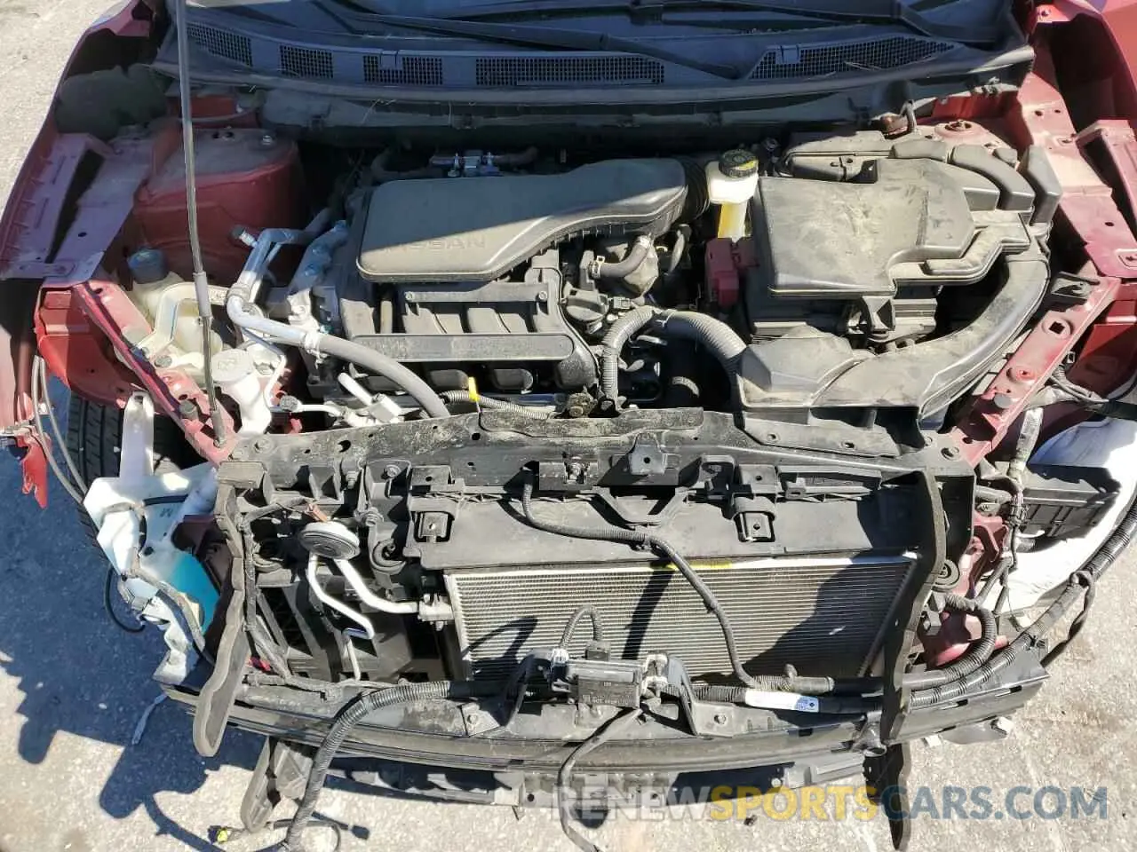 12 Photograph of a damaged car JN1BJ1CW9LW383923 NISSAN ROGUE 2020