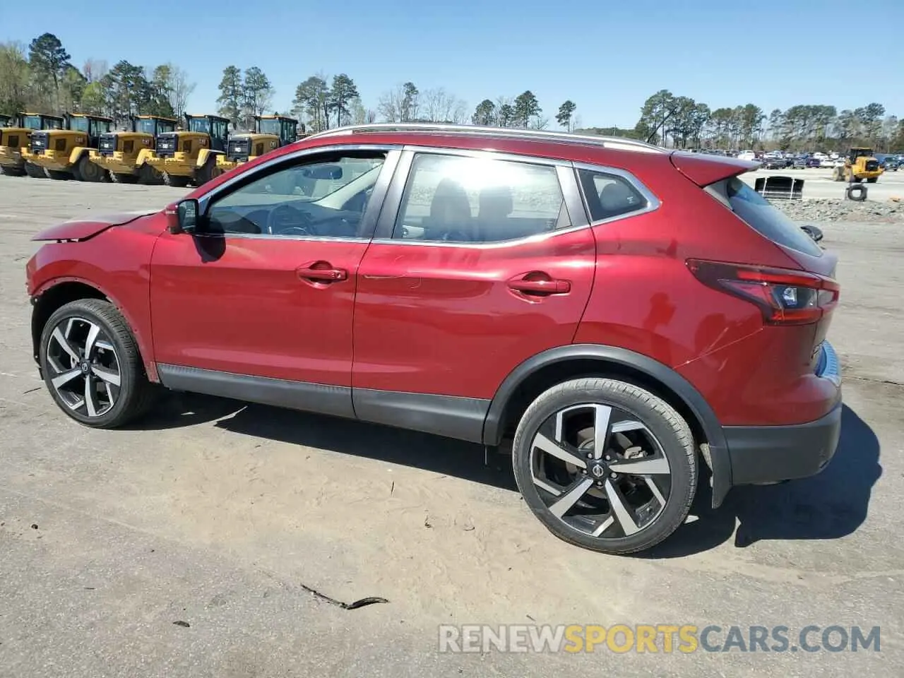 2 Photograph of a damaged car JN1BJ1CW9LW383923 NISSAN ROGUE 2020