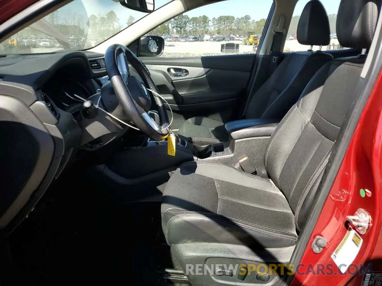 7 Photograph of a damaged car JN1BJ1CW9LW383923 NISSAN ROGUE 2020
