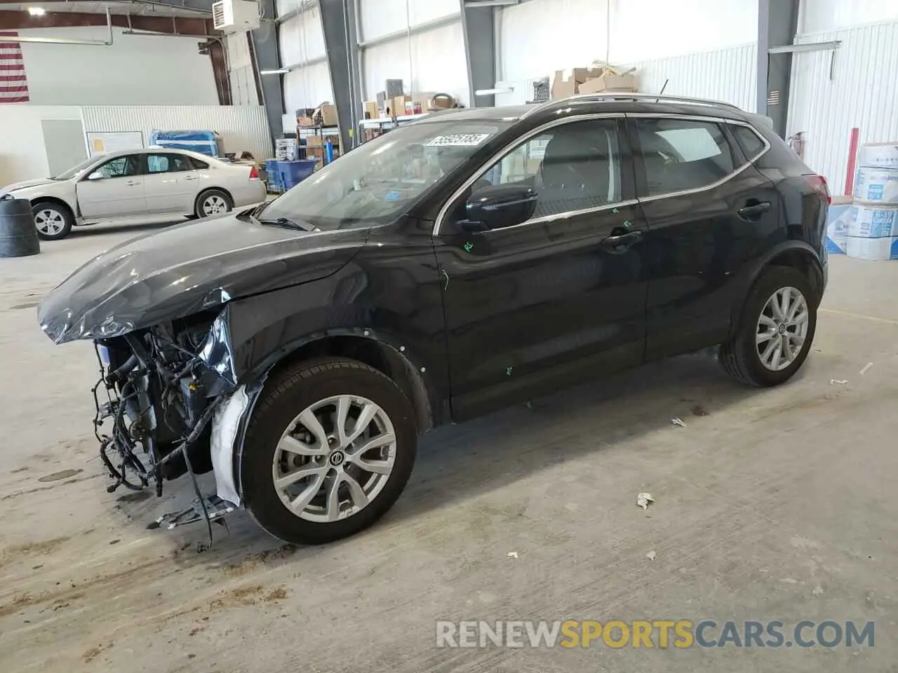 1 Photograph of a damaged car JN1BJ1CWXLW369867 NISSAN ROGUE 2020