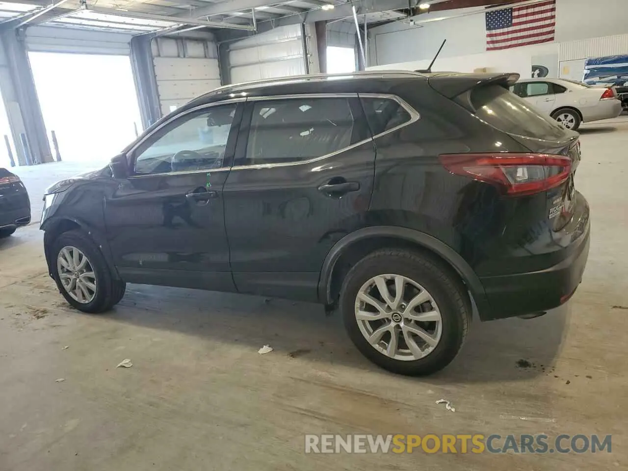 2 Photograph of a damaged car JN1BJ1CWXLW369867 NISSAN ROGUE 2020