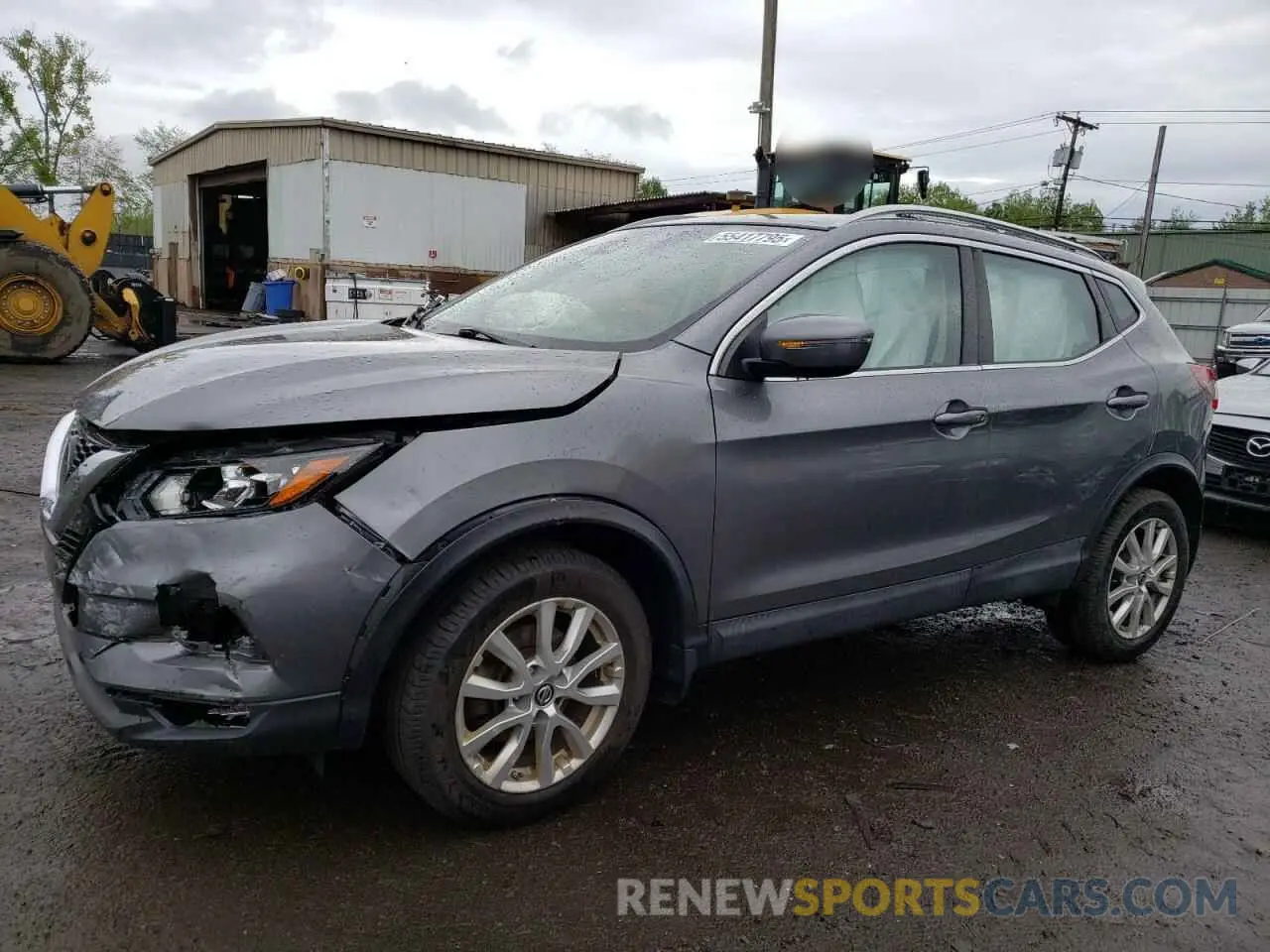 1 Photograph of a damaged car JN1BJ1CWXLW371019 NISSAN ROGUE 2020