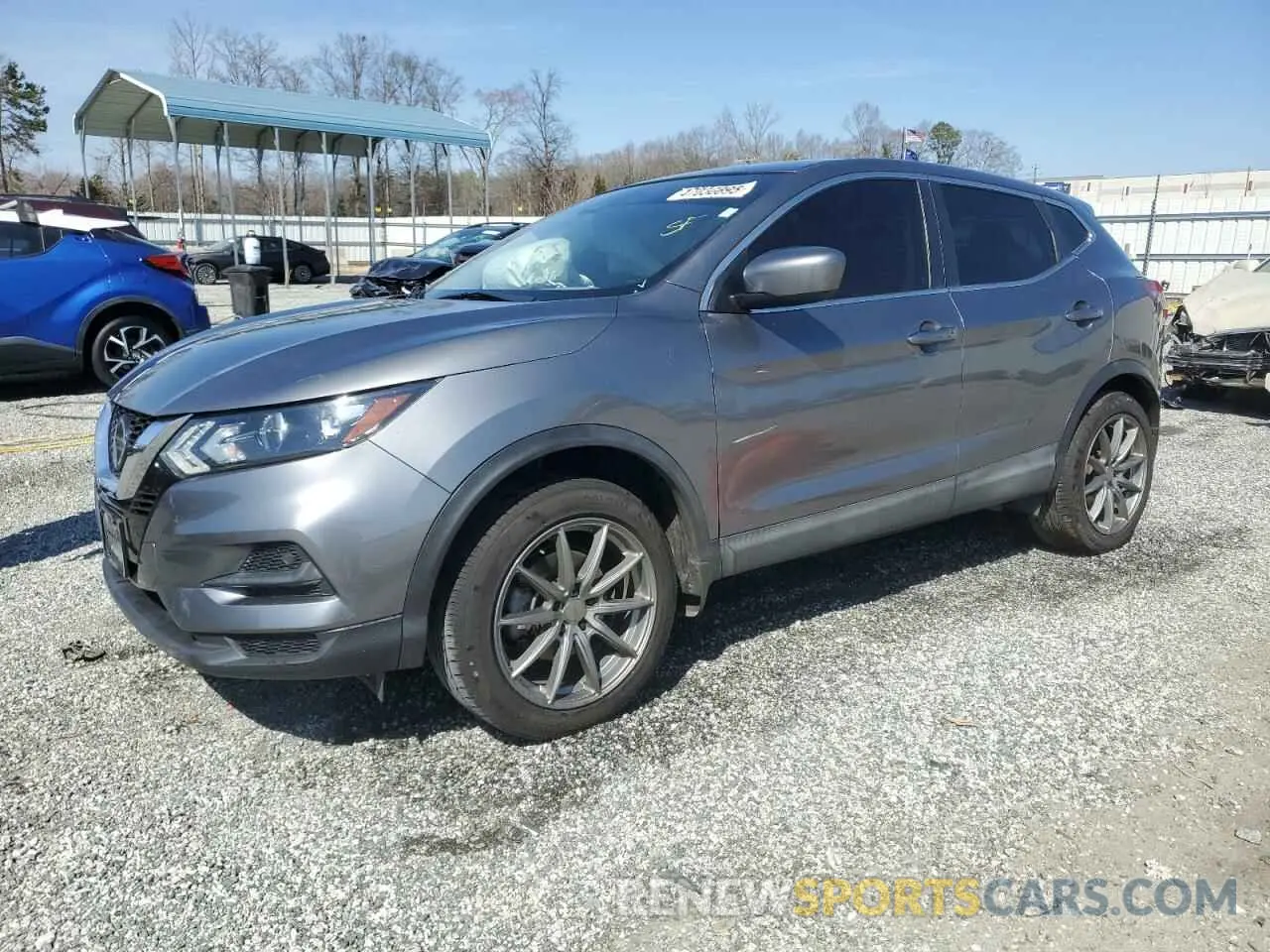 1 Photograph of a damaged car JN1BJ1CWXLW375670 NISSAN ROGUE 2020
