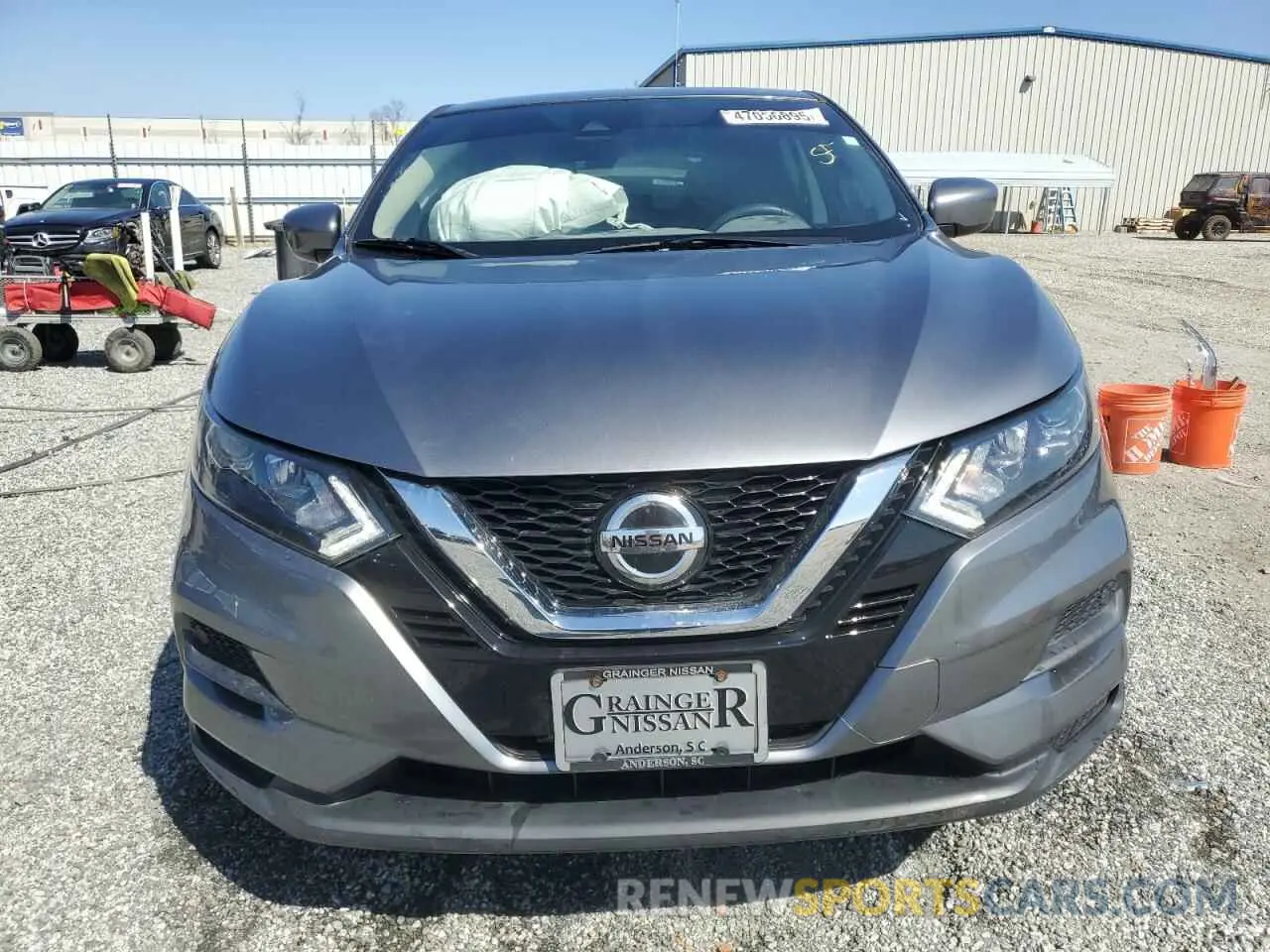 5 Photograph of a damaged car JN1BJ1CWXLW375670 NISSAN ROGUE 2020