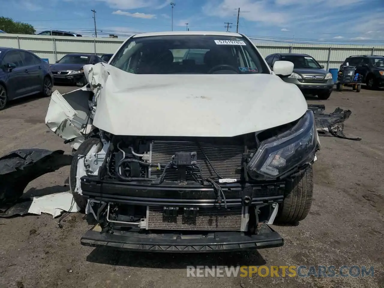 5 Photograph of a damaged car JN1BJ1CWXLW382814 NISSAN ROGUE 2020