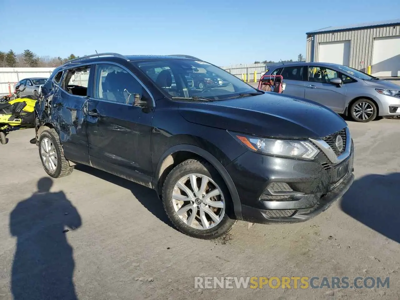 4 Фотография поврежденного автомобиля JN1BJ1CWXLW640491 NISSAN ROGUE 2020