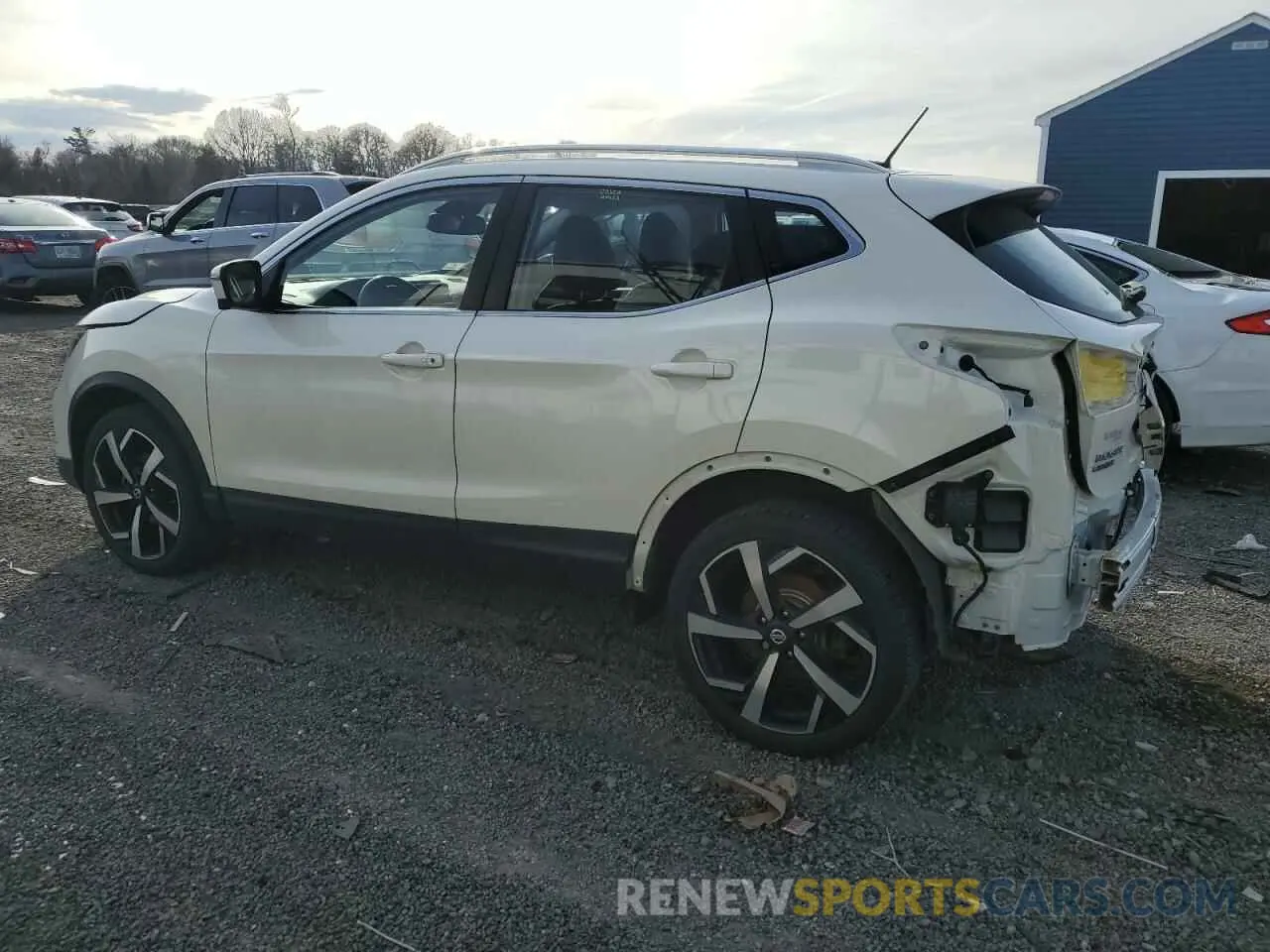 2 Фотография поврежденного автомобиля JN1BJ1CWXLW651183 NISSAN ROGUE 2020