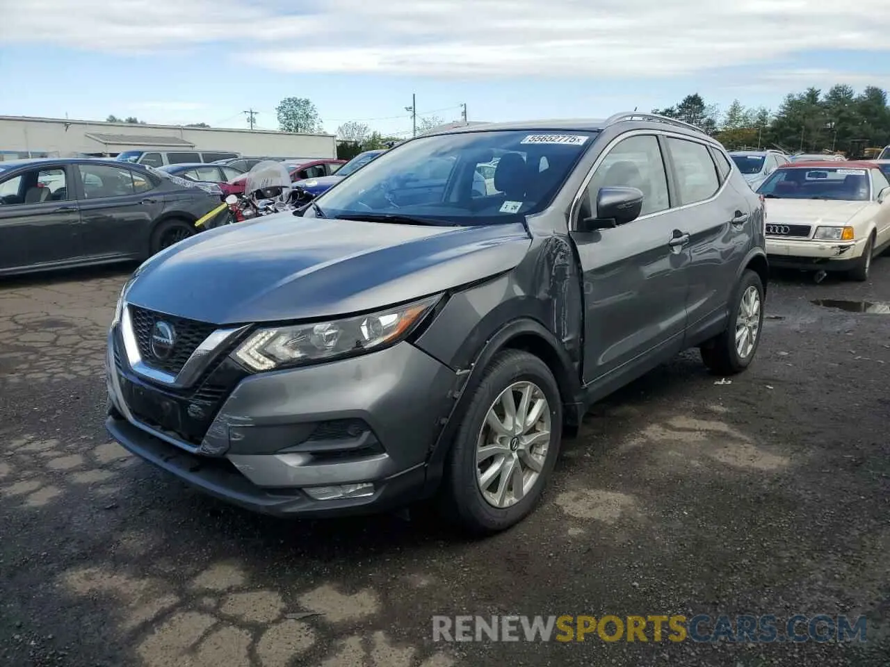1 Фотография поврежденного автомобиля JN1BJ1CWXLW652141 NISSAN ROGUE 2020